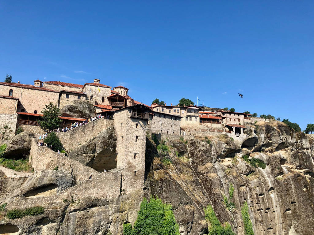 0022 Meteora Kloester 2 Schoene Aussichten Touristik