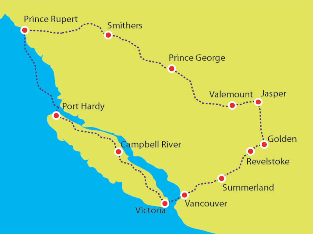 050 Kanada Berge und Meer Schoene Aussichten Touristik Canada Dream Tours3