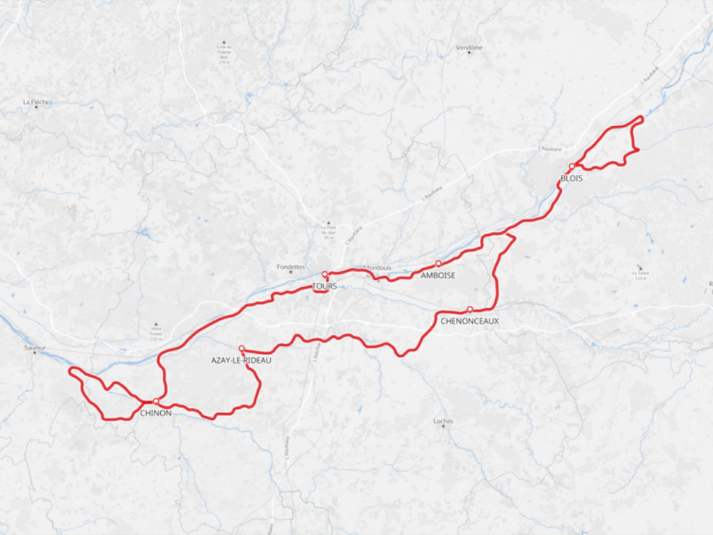 FR LO Schlo sser der Loire 10 Tage