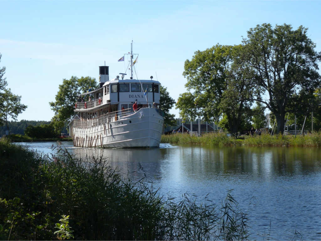 MS Diana Göta Kanal Schweden